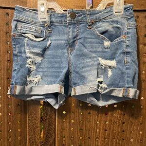 Aeropostale Midi distressed shorts‎ size 0 MUST BUNDLE